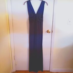 Delfina Navy Jumpsuit Knotted Back sz SML